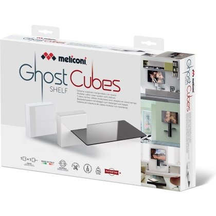 Meliconi Ghost Cubes Shelf Wit